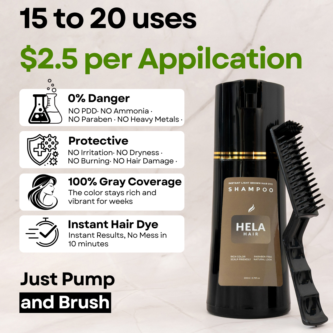 Hela Hair™ Instant Hair Dye
