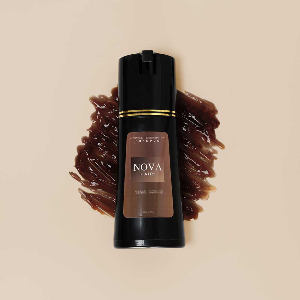 Shampooing colorant instantané NovaHair® (achetez-en 1 et recevez-en 1 GRATUIT)